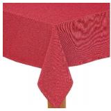 Lintex Danube 60"x120" Tablecloth Scarlet