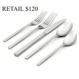 Oneida Allay 20 Piece Flatware Set #8.1