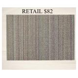 Chilewich Skinny Stripe Shag Mat 18" x 28" #7.5