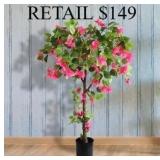47in Artificial Bougainvillea Flowers Tree #10.4