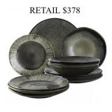 Dutch Rose Amsterdam 12Pc. Dinnerware Set #28.7