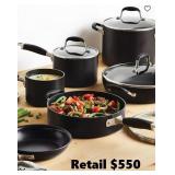 Anolon  Nonstick Cookware Set, 11 Pcs#60