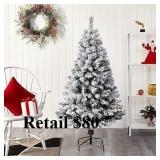 Nearly Natural 5ft artificial Christmas tree#9.5