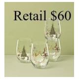 Lenox ï¿½ Merry Grinchmas Glass Tumblers #3.53