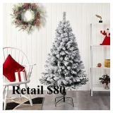 Nearly Natural5 ft artificial Christmas tree#9.5