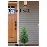 Polyvinyl Chloride 3 ft Christmas Tree#4