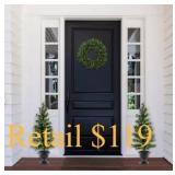 National Tree Trees & Wreath Set 3 pcs#10