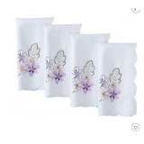 Spring Cutwork Napkins, Set of 4 #1.83