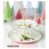 Lenox Grinchmas 2-Tiered Server #5.89