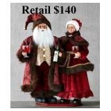 Holiday Lane Mr. & Mrs. Claus#5.67