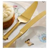 Lenox Portola Satin Gold 2-Pc. Dessert Set #6