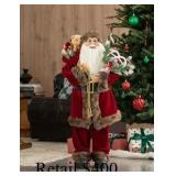 Glitzhome 35" Oversized Traditional Santa #20