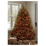 National Tree 7.5 ft Fraser Fir Tree+ Lights#76