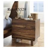 Modus Ocean 2-Drawer Nightstand R$529