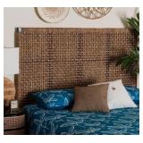 Alise Mahogany Wood King Headboard R$439