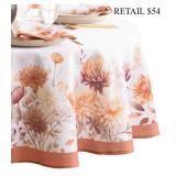 Elrene Autumn Blooms Tablecloth, 60" x 84" Oval #4