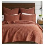 Levtex Cross Stitch Stitching 3-Pc. Quilt Set, W28