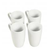 Tabletops Unlimited Denmark Latte Mugs, Set of 4
