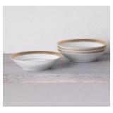 Noritake Crestwood Gold Set of 4 Fruit Bowls@6.81,