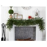6ï¿½ Green Pine Christmas Garland +35 LED Lights