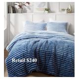 510 Design Avril Fluffy  Comforter Set#15.89