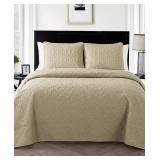 VCNY Home Caroline Embossed 3-Pc. Quilt Set, King