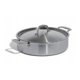 MADE IN Stainless Clad Rondeau with Lid - 6 qt.#27
