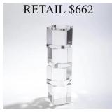 Global Views Escalier Pillar Candleholder #44.6