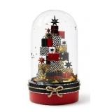 Holiday Lane Royal Holiday  Gifts Snow Globe R$49