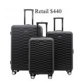 Travelers Club 3-Pc. Spinner Luggage Set w110