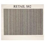 Chilewich Skinny Stripe Shag Mat 18" x 28" #6.7