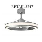 Artika Edwin 23" LED Chandelier Ceiling Fan #38