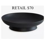The Cellar Matte Black Low Bowl #2.7