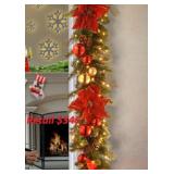 National Tree Company 9 ft Pre-Lit Decorative #24