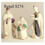 Lenox First Blessing Nativity Three Kings Set#29.5
