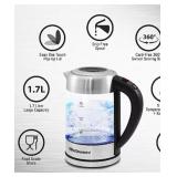 Elite Gourmet Glass Electric Digital Kettle #4.4