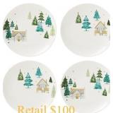 Lenox ï¿½ Balsam Lane 4-Piece Accent Plate Set#5.89