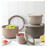 Art & Cook 8-Pc. Round Nesting Bowl Set #4