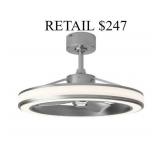Artika Edwin 23" LED Chandelier Ceiling Fan #38