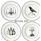 Lenox  4Pc Dessert Plate Set #3.9