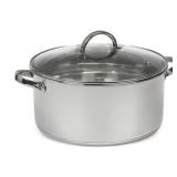 Sedona Kitchen 10-Qt SS Casserole & Lid#12