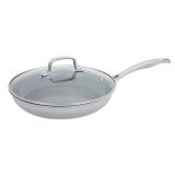 Henckels Stainless Steel 10" Frying Pan + Lid#11.2