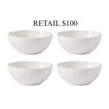 Lenox Bay Solid Colors All-Purpose Bowls 4Pc #6.6
