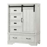 Foundry Chifferobe | White Dove R$845