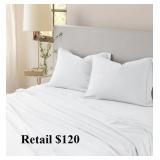 Jennifer Adams Eternal Sheet Sets - Full - White#8