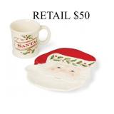 Lenox Holiday 2-Piece Cookies For Santa Set