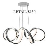 artika Swirl Ribbon 30W LED Pendant Light Fixture