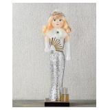 Holiday Lane Shine Bright Fancy Lady Nutcracker
