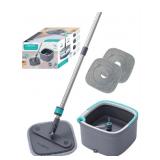 True & Tidy True Clean Spin Mop & Bucket#7.56