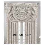 J Queen New York Window Valance, 49" x 33"